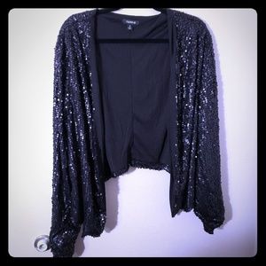 Black Sequin Jacket